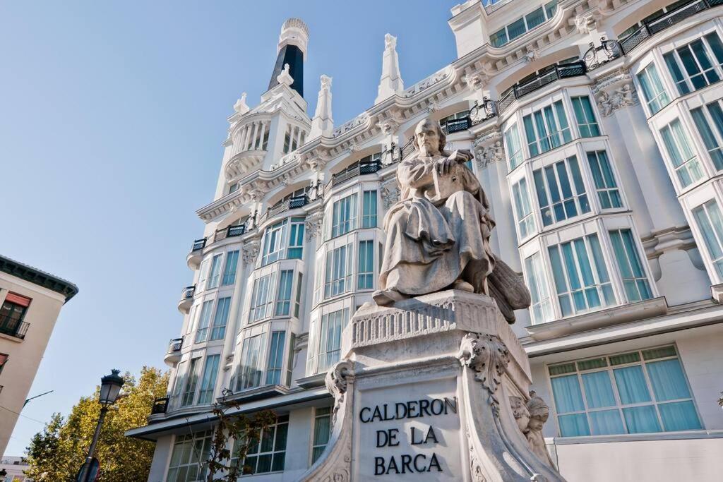 Appartamento Plaza Santa Ana Ec Madrid Esterno foto